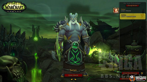 《魔兽世界》8.0或增四个新种族 人物捏脸界面曝光