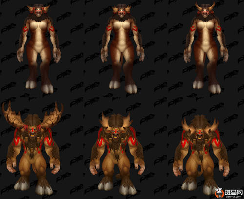 《魔兽世界》8.0或增四个新种族 人物捏脸界面曝光