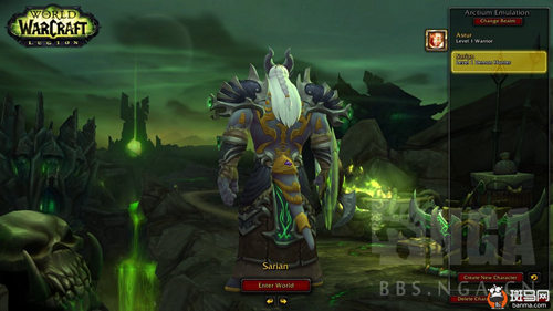 《魔兽世界》8.0或增四个新种族 人物捏脸界面曝光