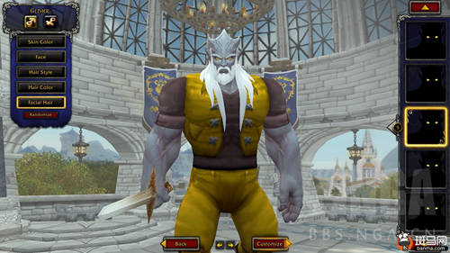 《魔兽世界》8.0或增四个新种族 人物捏脸界面曝光